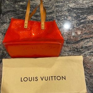 Louis Vuitton Red Monogram Vernis